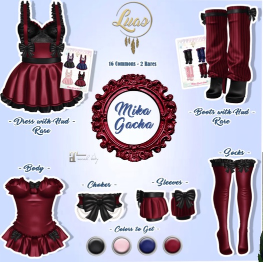 Luas Mika Body Blue