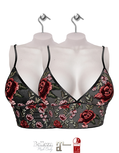 Giz Seorn - Adora Top [Red Roses]