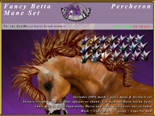 *E* Fancy Betta Mane Set [BOXED] Percheron