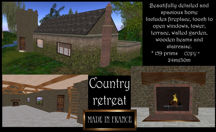 Romantic country house