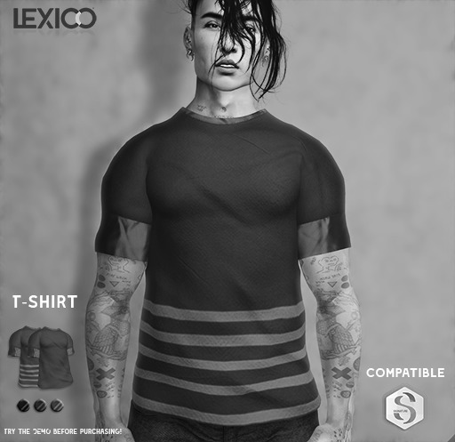 -Lexico - DEMO Creased T-shirt Olive (Sing.)