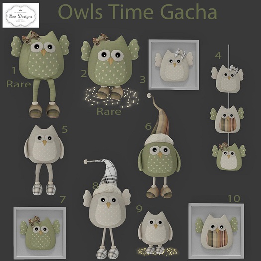 Bee Designs Owls Time Gift Of Imagination