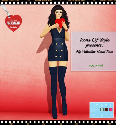 IOS My Valentine Heart Pose  -  Gift