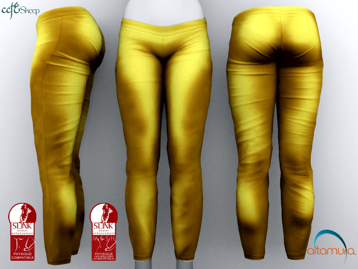 Skeep - Leggings - Yellow