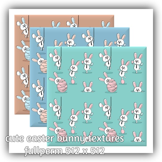 # cute easter bunny textures