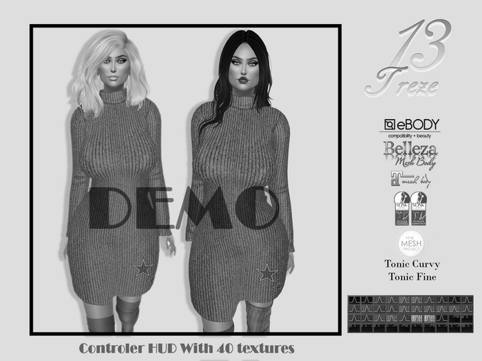 Treze. Mindy Dress FATPACK DEMO