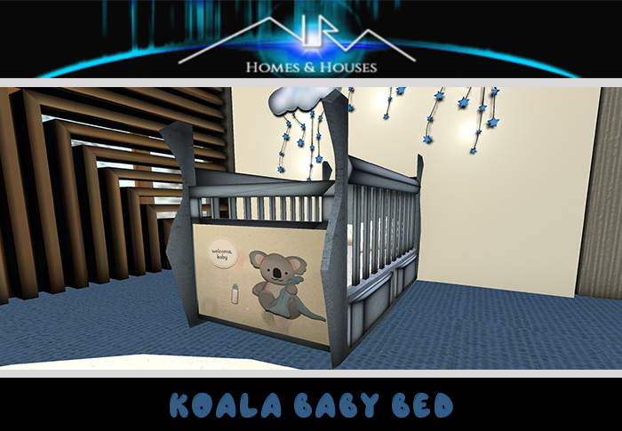 BABY KOALA BED & RUG