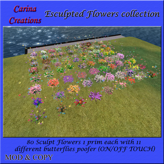 Esculpted Flowers collection