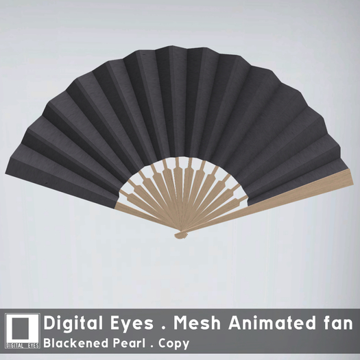 Digital Eyes * Mesh Animated Fan * Blackened Pearl [add]