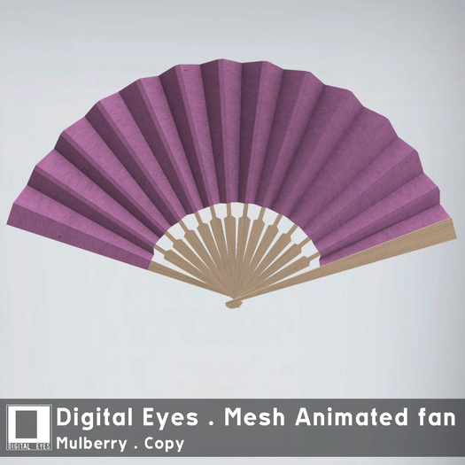Digital Eyes * Mesh Animated Fan * Mulberry [add]
