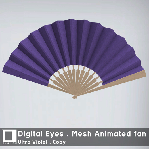 Digital Eyes * Mesh Animated Fan * Ultra Violet [add]