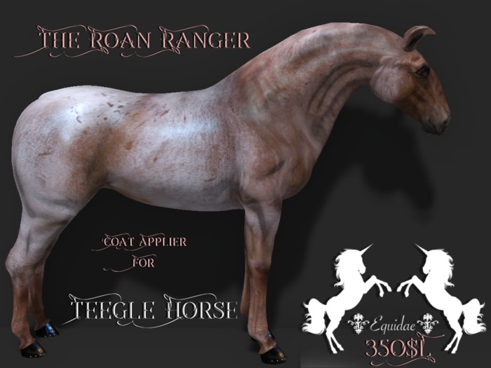 Equidae ~ Roan Ranger Teegle Applier