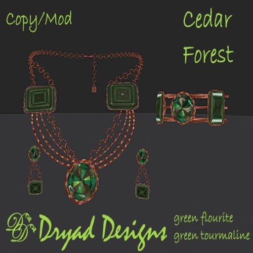 ~*Dryad Designs*~ cedar forest Shopping bag