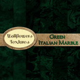 *Wallflowers* Green Italian Marble