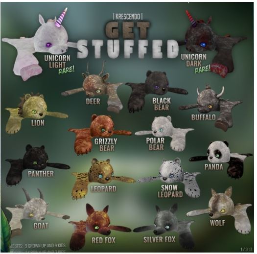 [Kres] Stuffed Trophies - Polar Bear