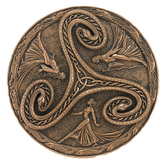 Celtic Goddess Plaque