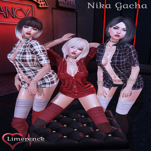 #13 {Limerence} Niki hair(Common3)-Colours1