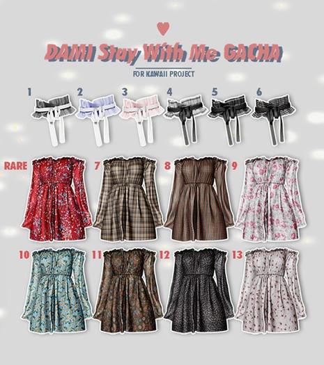 DAMI Stay With Me GACHA *5