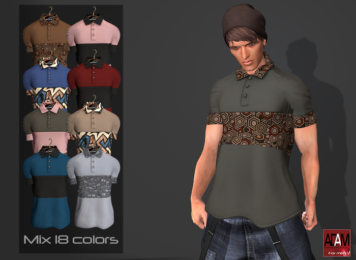 *!*Adam-Polo theo -- wear to unpack