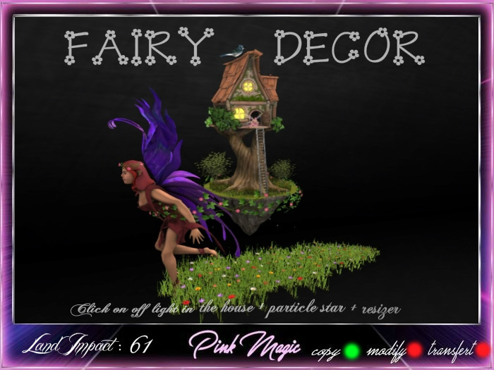 Pink Magic : Fairy Decor
