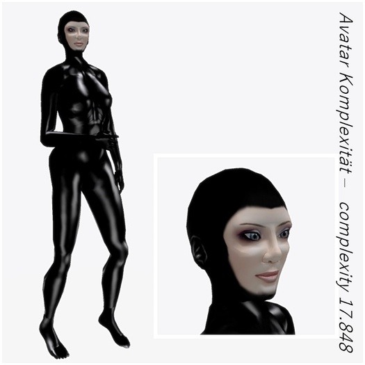 VC - Black Latex Woman - Fullavatar