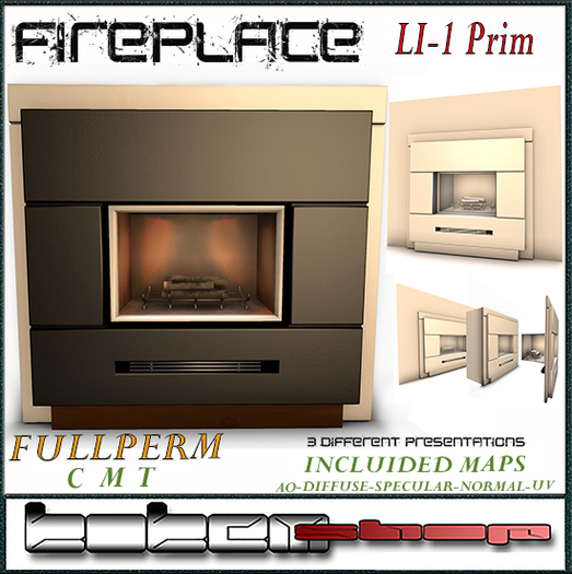 KOKEM SHOP-Fullperm.FIREPLACE(1LI) BOX