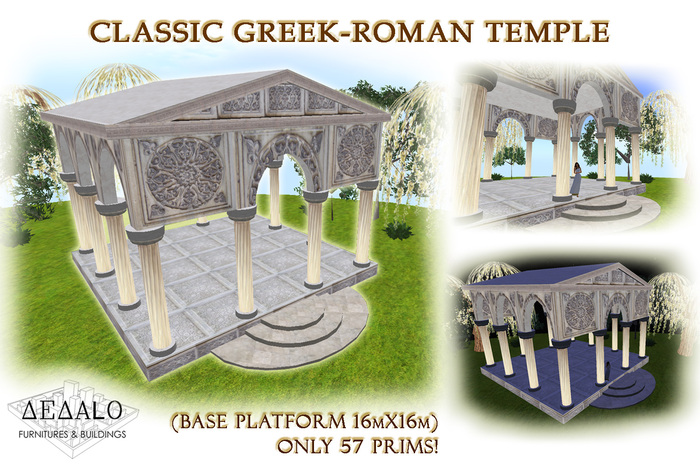 Classic Greek Roman Temple