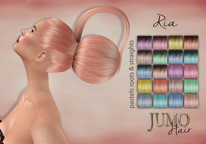 .:JUMO:. Ria Hair Pastels - ADD ME*