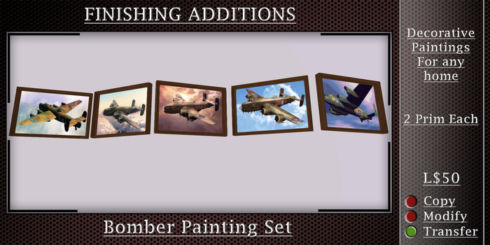 ~FA~ Stealth Bomber Painting Set