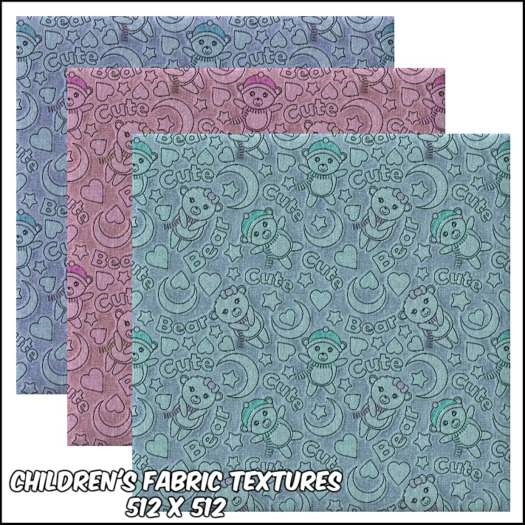 children's fabric textures