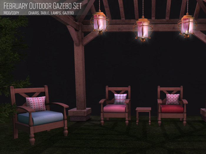 February Outdoor Gazebo Set Rezzer