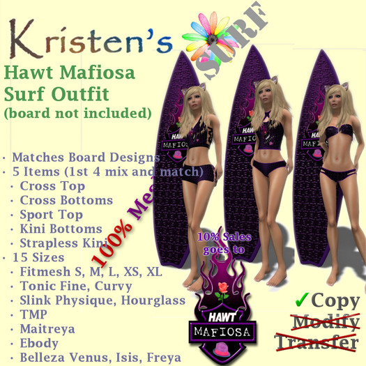 Kristen's @ - Surf Outfits - Hawt Mafiosa
