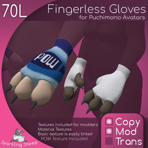 Puchimono Fingerless Gloves [boxed]