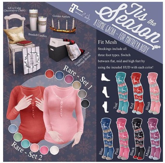 [Atomic] Gacha_Tis the Season_Toe-sties - Blush