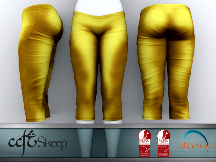 Skeep - Capri leggings - Yellow