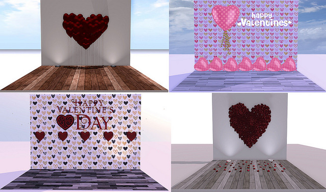 BACKDROPS PACK valentine's