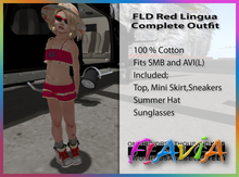 FLD. AVI(L), SMB Red Lingua (complete Outfit)
