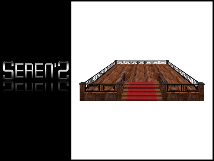 SerenS Wood Dance Floor (wear to unpack)