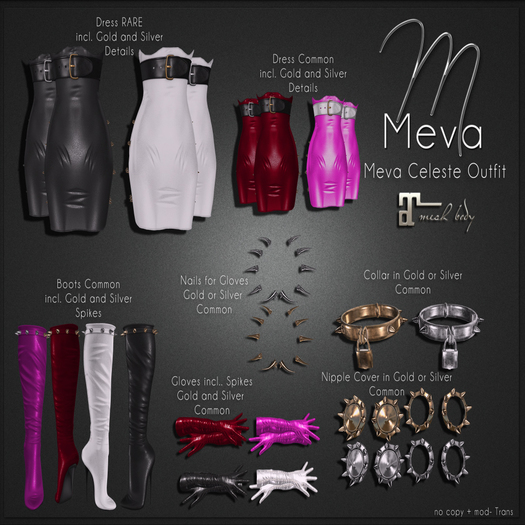 Meva Celeste Gloves Red Box