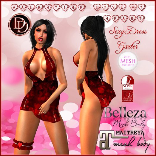 ☾ⅅⅅ☽  (•❤•) Valentine Love my Heart (•❤• )