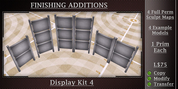 Display Kit 4 Full Perm Sculpt