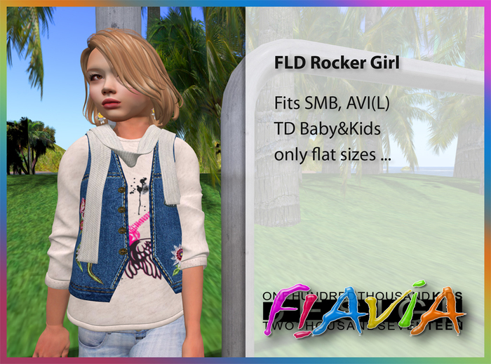 Flavia Designs FLD. Rocker Girl