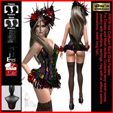Aisha Hot Costume Mard Gras Fantasy bxd