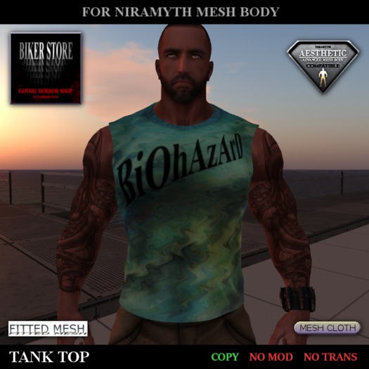 #Aesthetic Tank Top BiOhAzArD