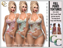 CRASH ST&T SET -VINTAGE ROSE X 3 - FULL PERM