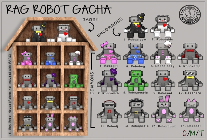 [IK] 15. Rag Robot House - RARE (boxed)