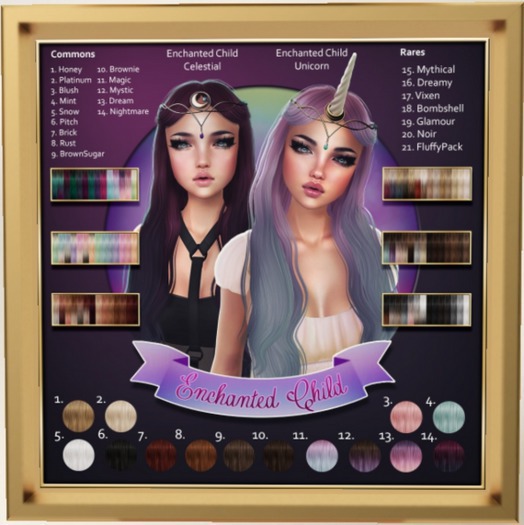 [MINT] Enchanted Child {Gacha} Unicorn - Bombshell RARE