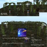 Ivy Pergola walk through set of 2-crate