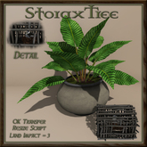 Potted Zebra & Birdhouse B5