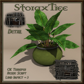 Potted Zebra & Birdhouse B7